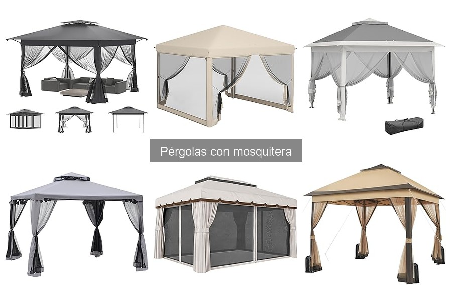 Opiniones de las Mejores Pérgolas con Mosquitera en 2023