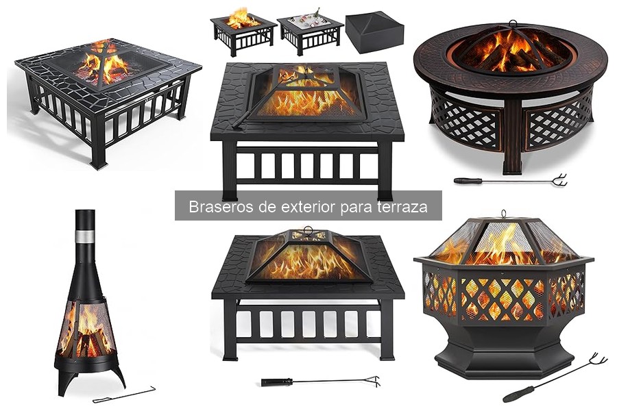 Opiniones de usuarios sobre braseros de exterior