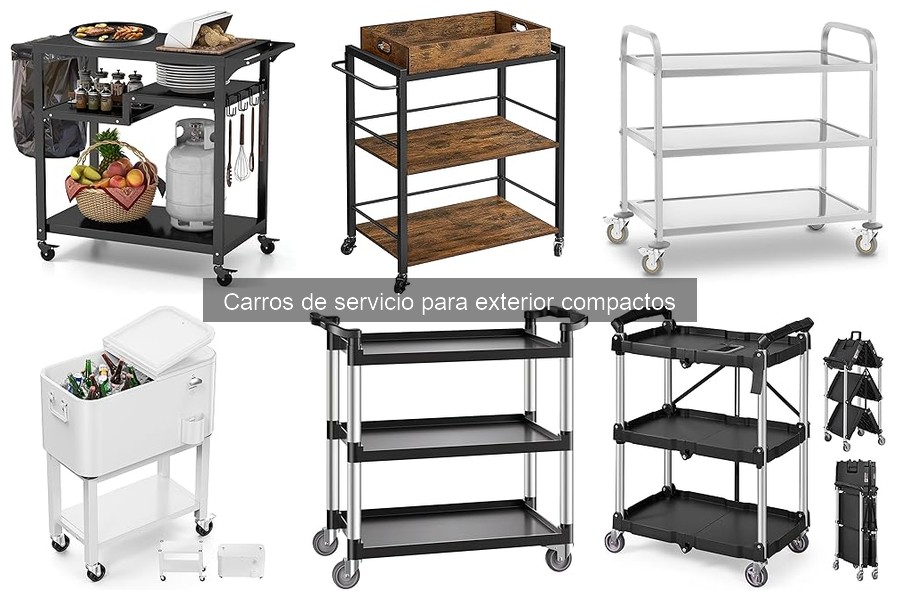 Opiniones de usuarios sobre carros de servicio compactos