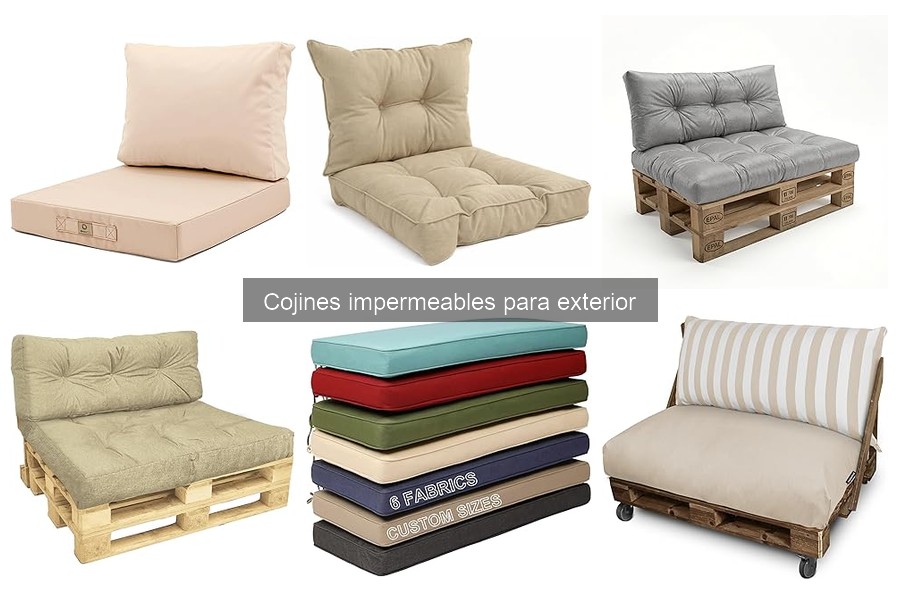 Opiniones de usuarios sobre cojines impermeables para exterior