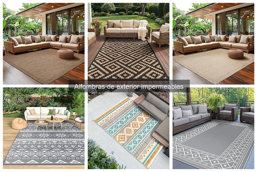 Opiniones sobre alfombras de exterior impermeables