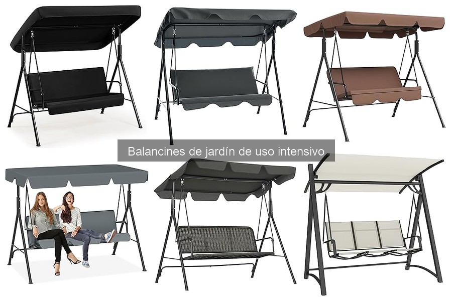 Opiniones sobre Balancines de Jardín de Uso Intensivo