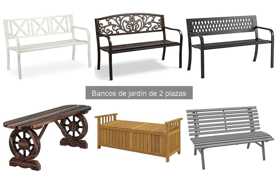 Opiniones sobre bancos de jardín de 2 plazas: reseñas reales