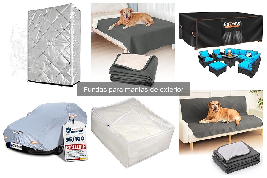 Opiniones sobre fundas para mantas de exterior: reseñas reales