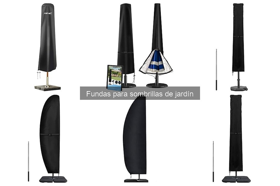 Opiniones sobre fundas para sombrillas de jardín