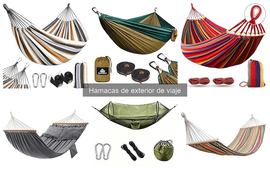 Opiniones sobre hamacas de exterior de viaje: Comparativa 2023