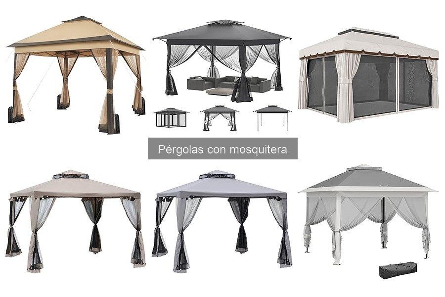 Opiniones sobre la instalación de pérgolas con mosquitera