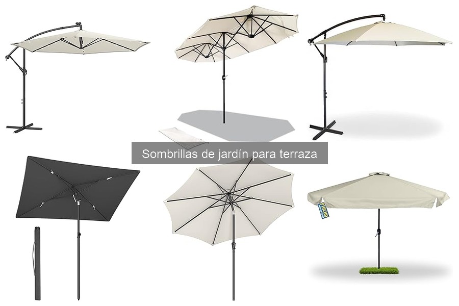 Opiniones sobre las mejores sombrillas de jardín 2023
