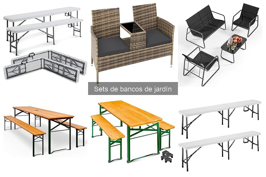 Opiniones sobre los mejores bancos de jardín para tu hogar