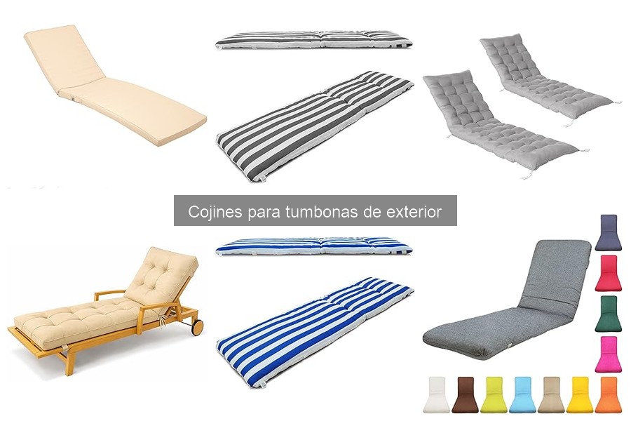 Opiniones sobre marcas de cojines para tumbonas de exterior