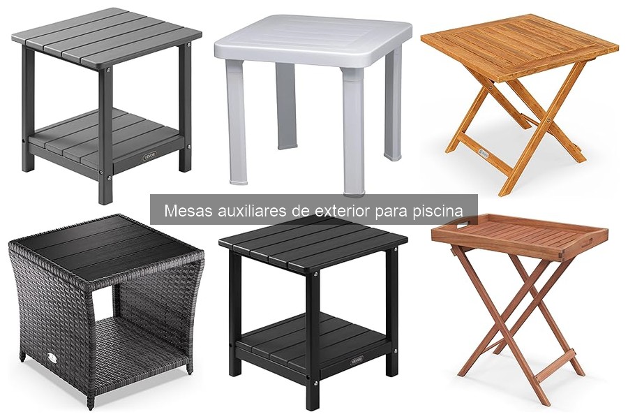Opiniones sobre mesas auxiliares para piscina: experiencias reales