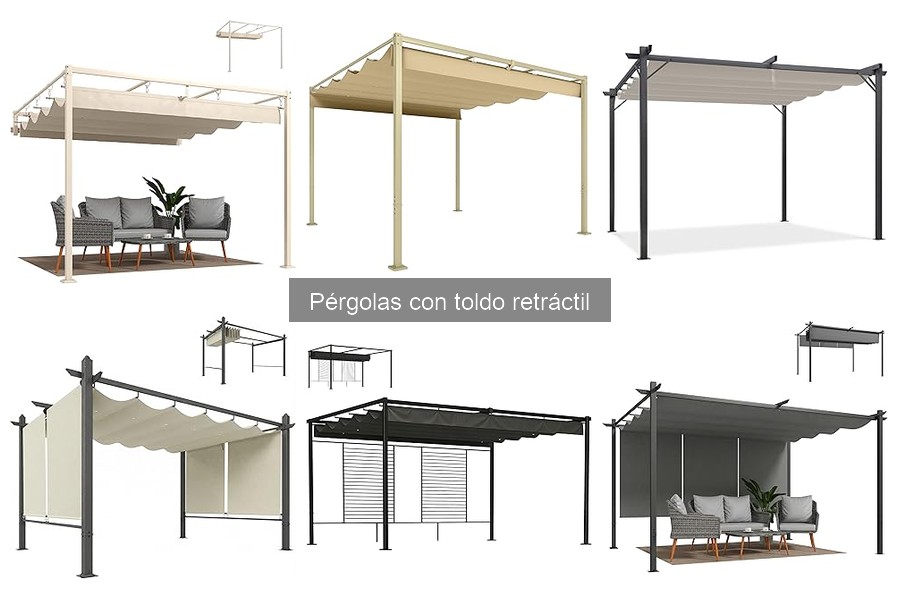 Opiniones sobre pérgolas con toldo retráctil de usuarios