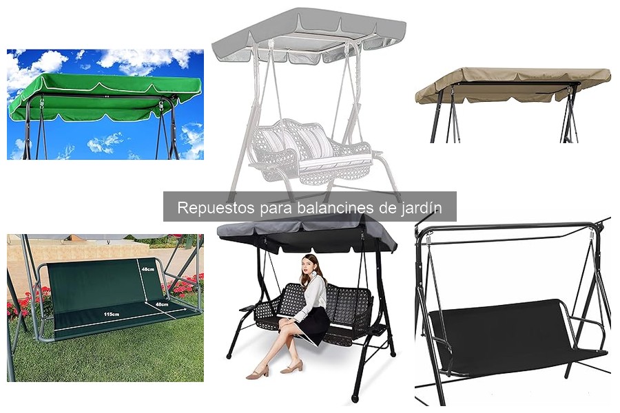 Opiniones sobre repuestos para balancines de jardín