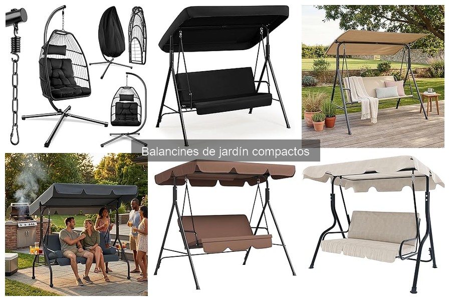 Opiniones y Testimonios sobre Balancines de Jardín Compactos