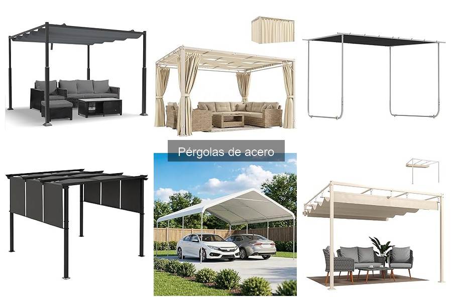 Pérgolas de acero personalizables: ¿Son la mejor opción?