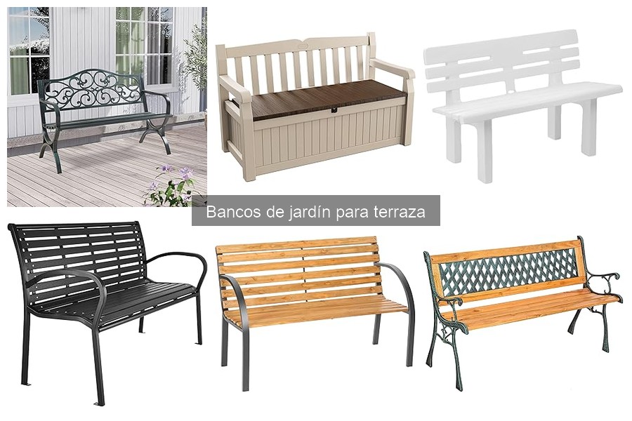 Personaliza tu banco de jardín para terraza con estas ideas