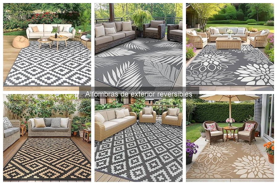 Precio promedio de alfombras de exterior reversibles