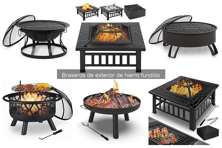Precio promedio de braseros de hierro fundido para exterior