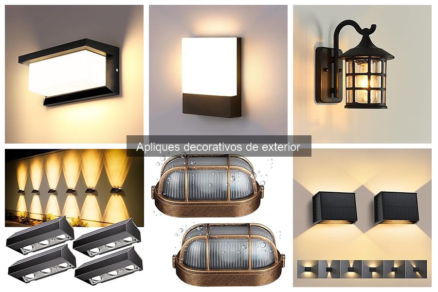 Precios Apliques Decorativos de Exterior: Guía Actualizada