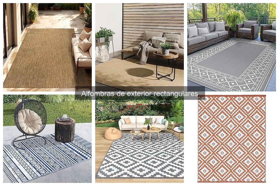 Precios de alfombras de exterior rectangulares en Amazon