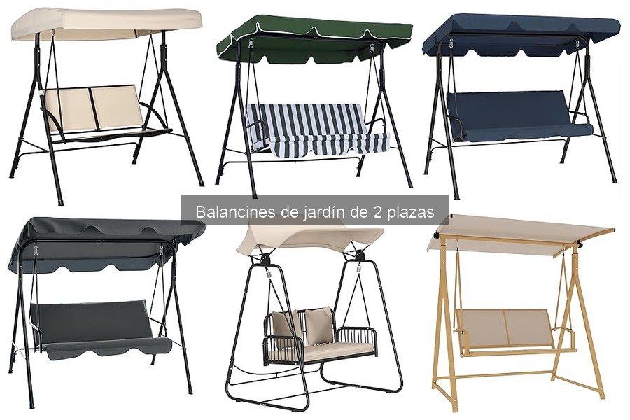 Precios de Balancines de Jardín de 2 Plazas en 2023