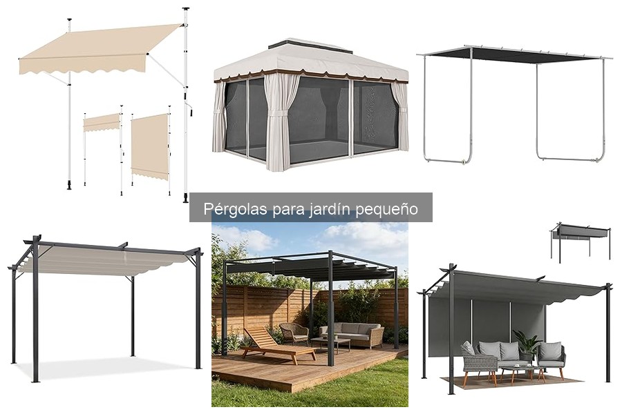 Precios de pérgolas para jardín pequeño: opciones y ofertas