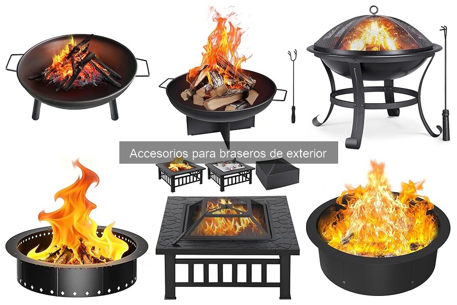 Precios promedio de accesorios para braseros de exterior