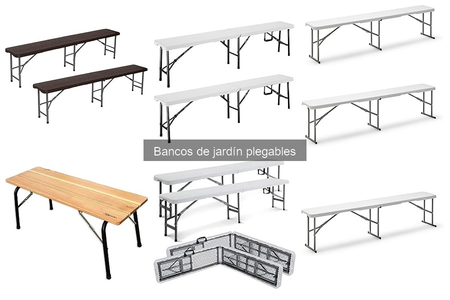 Precios promedio de bancos de jardín plegables en 2023