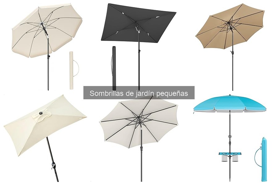 Precios Sombrillas de Jardín Pequeñas: Comparativa y Dónde Comprar