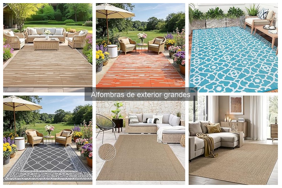 Precios y Dónde Comprar Alfombras de Exterior Grandes
