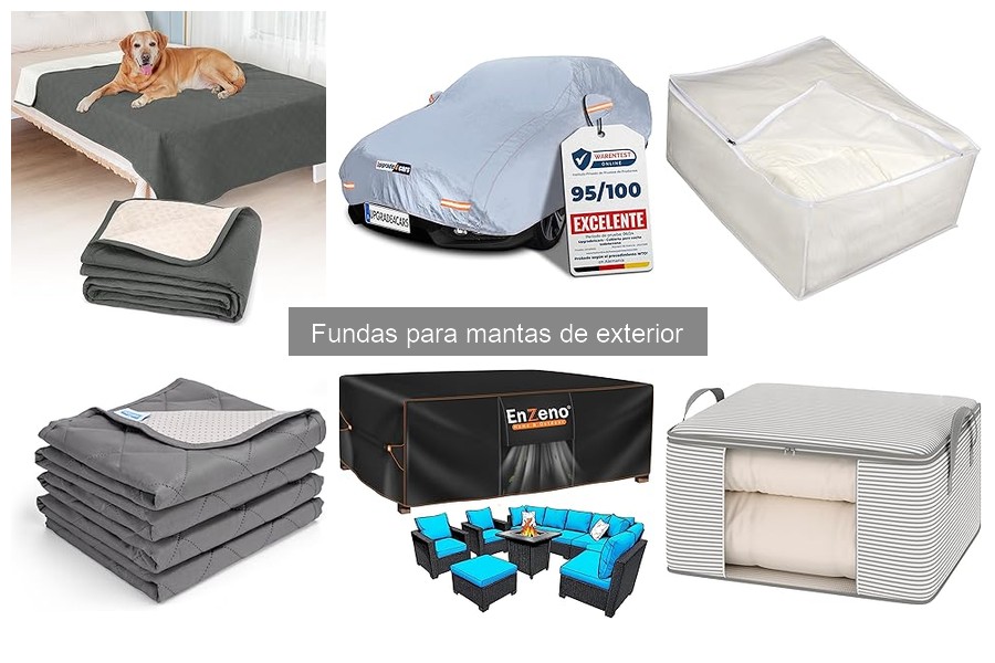 Precios y dónde comprar fundas para mantas de exterior