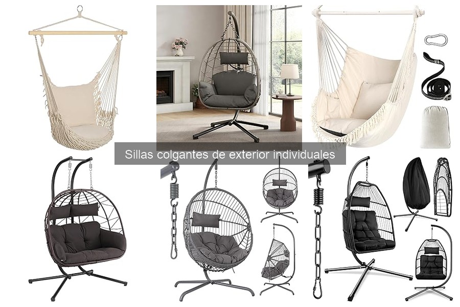 Precios y Dónde Comprar Sillas Colgantes de Exterior