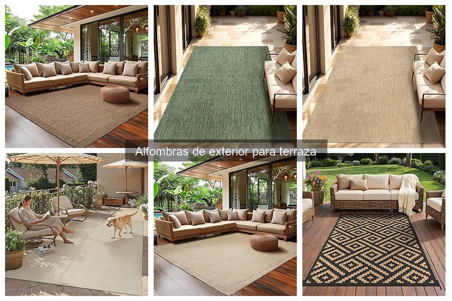 Preguntas frecuentes sobre alfombras de exterior para terraza