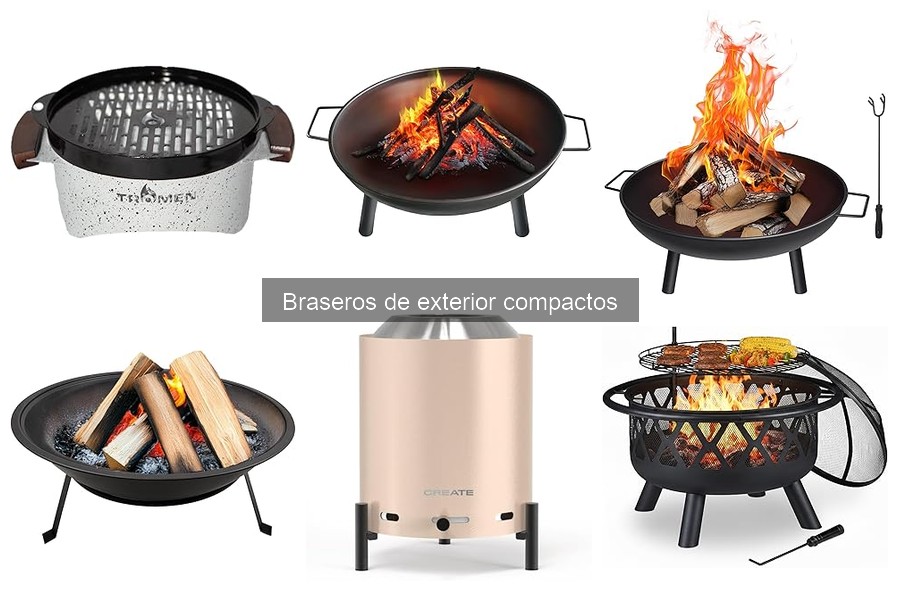 Preguntas frecuentes sobre braseros de exterior compactos