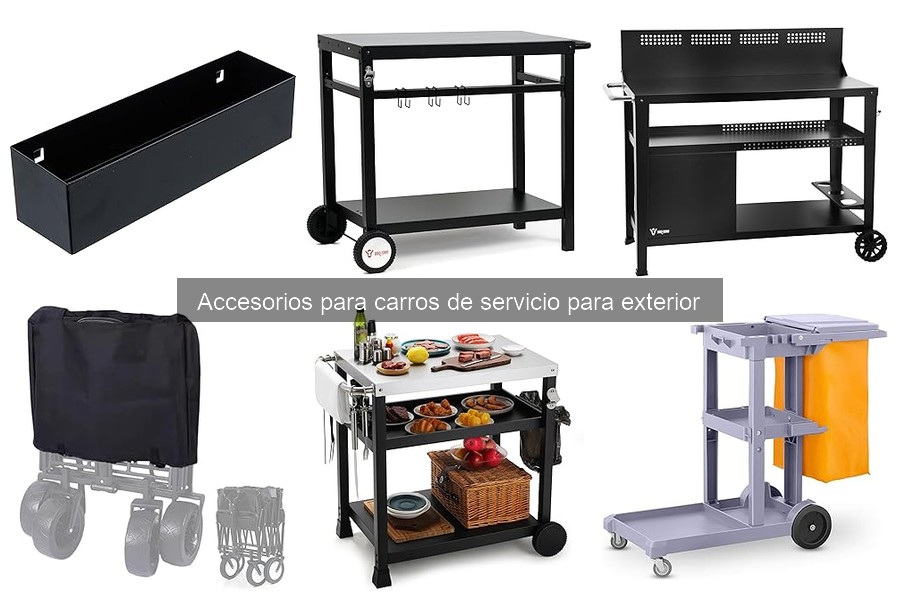 Problemas comunes al usar accesorios para carros de servicio