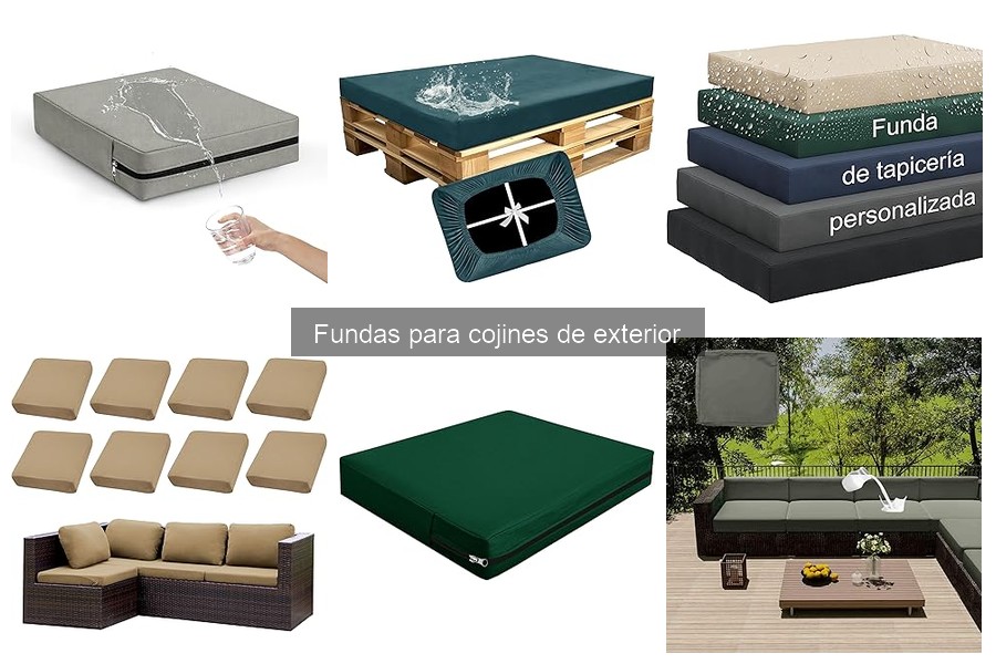 Problemas comunes al usar fundas para cojines de exterior