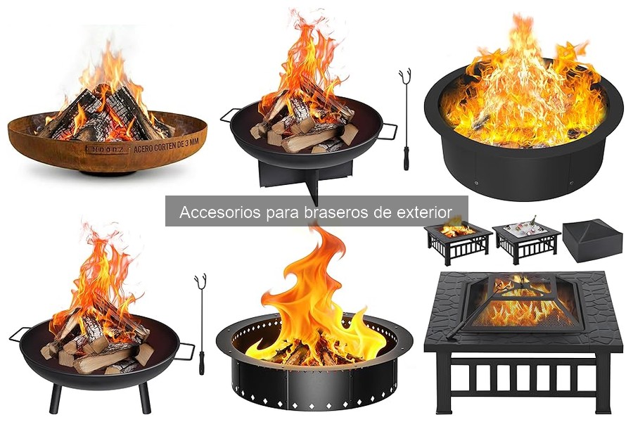 Problemas comunes con accesorios para braseros de exterior