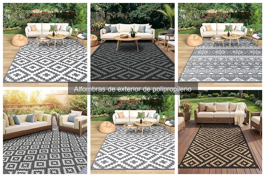 Problemas comunes con alfombras de exterior de polipropileno