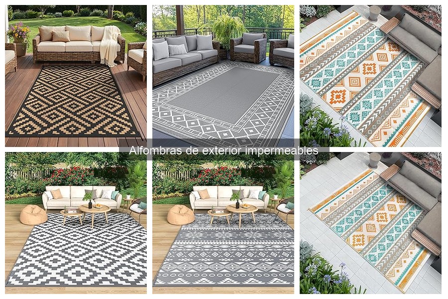 Problemas comunes con alfombras de exterior impermeables