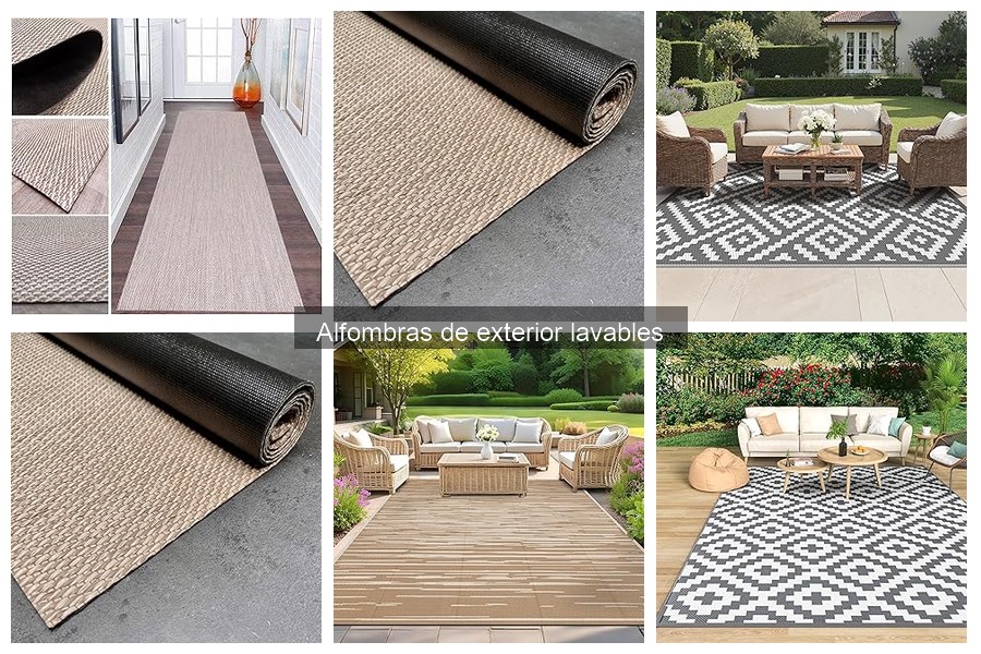 Problemas comunes con alfombras de exterior lavables