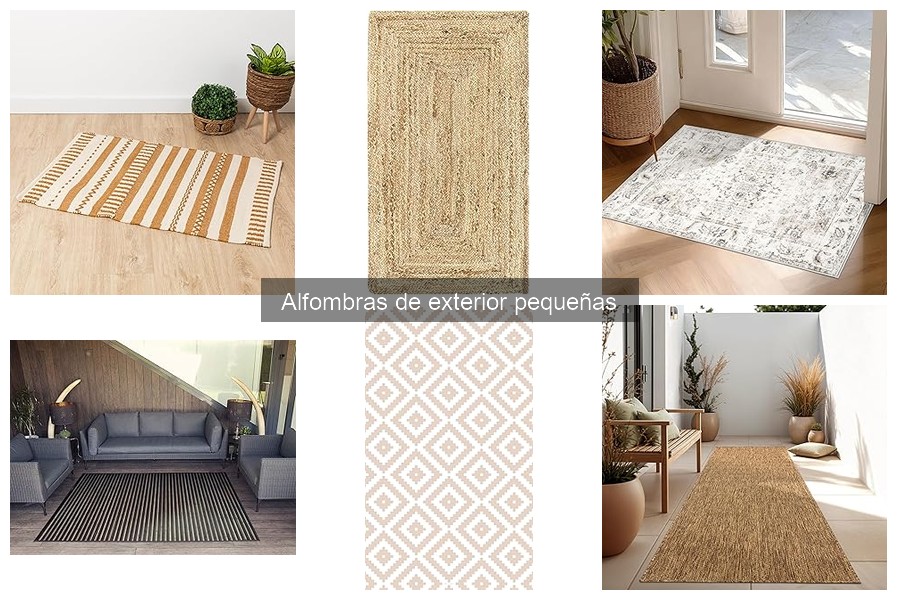Problemas comunes con alfombras de exterior pequeñas y soluciones