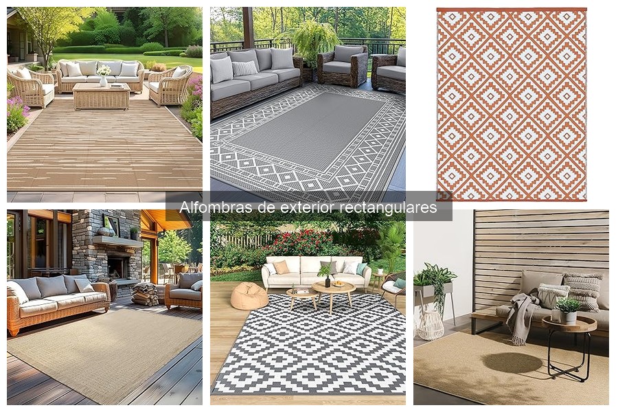Problemas comunes con alfombras de exterior rectangulares