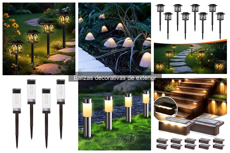 Problemas comunes con balizas decorativas de exterior