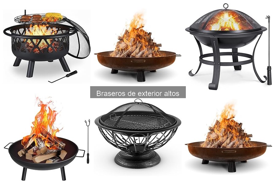 Problemas comunes con braseros de exterior altos y soluciones