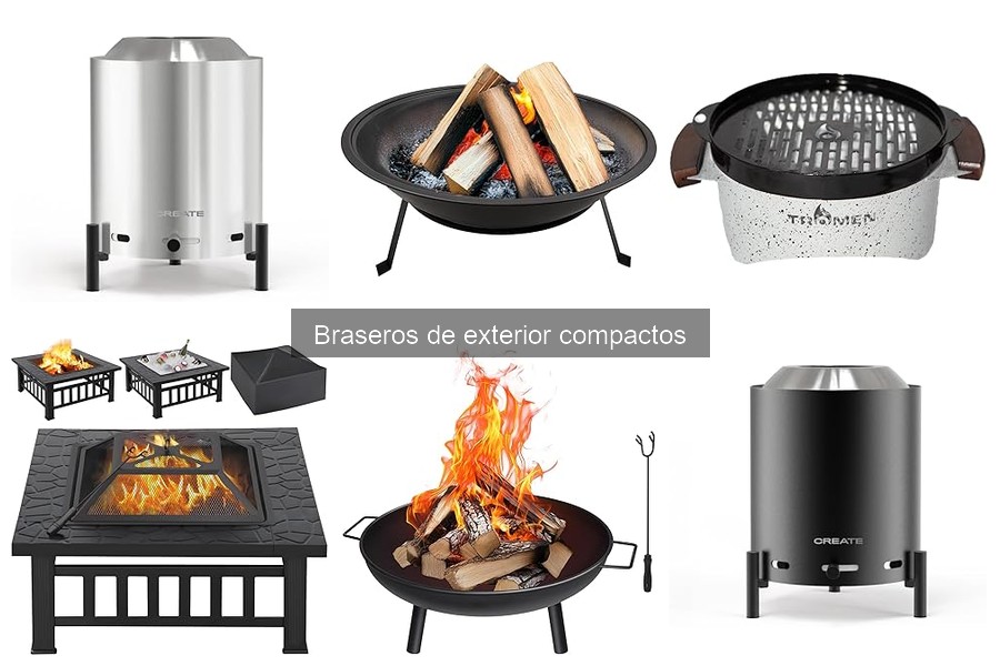 Problemas comunes con braseros de exterior compactos