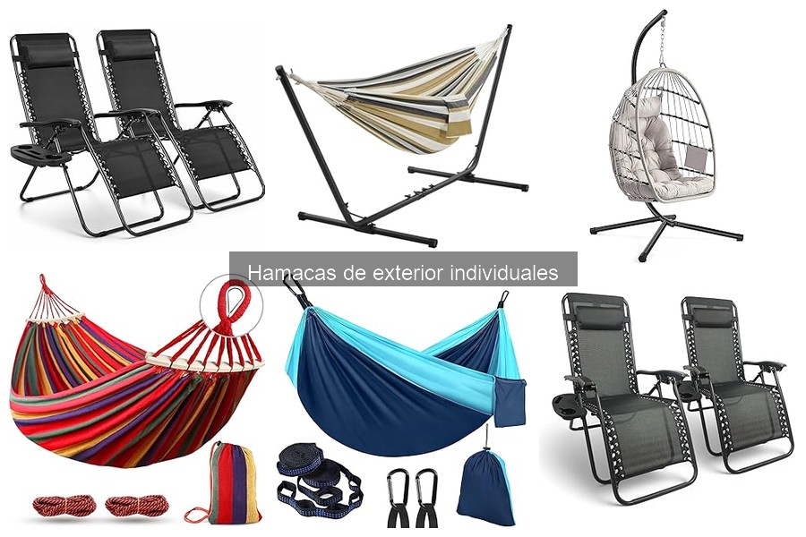 Problemas comunes con hamacas de exterior individuales