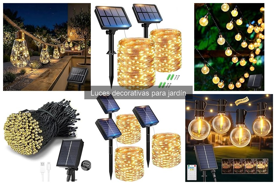Problemas Comunes con Luces Decorativas para Jardín y Soluciones