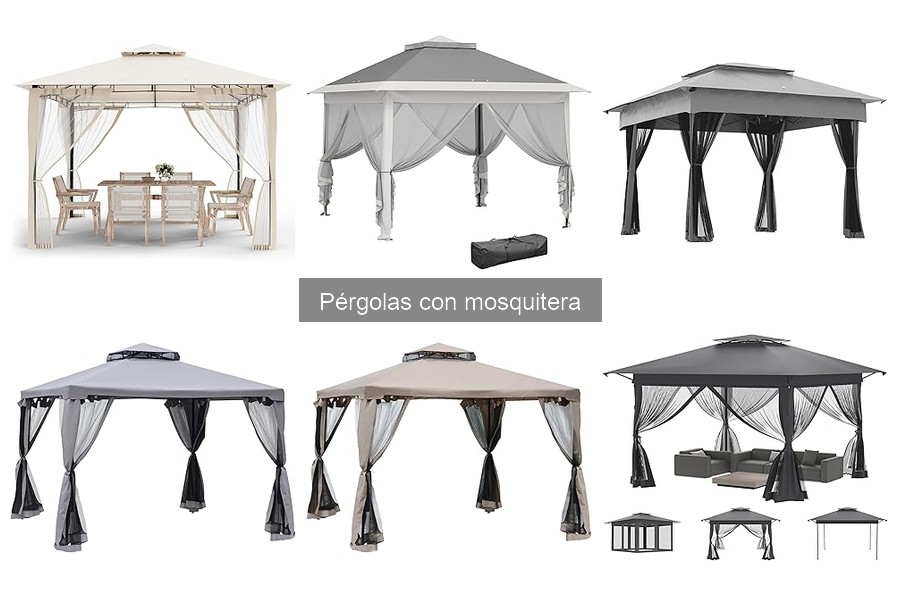 Problemas comunes con pérgolas con mosquitera y sus soluciones