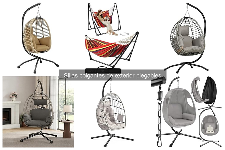 Problemas Comunes con Sillas Colgantes de Exterior Plegables