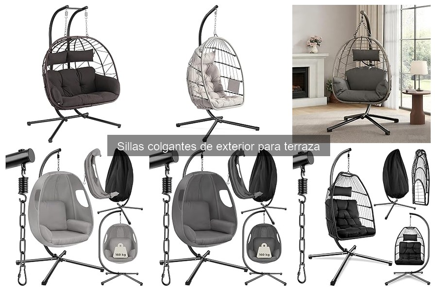 Problemas comunes con sillas colgantes de exterior